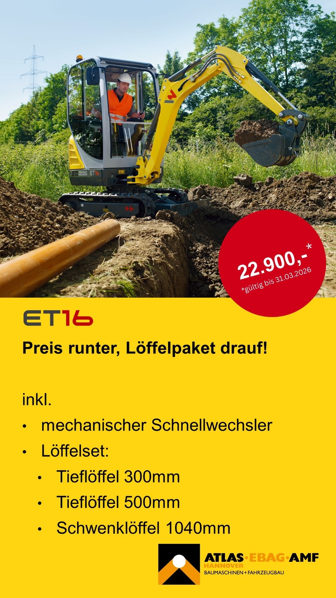 ET16 Aktionsangebot – Preis runter, Löffelpaket drauf!